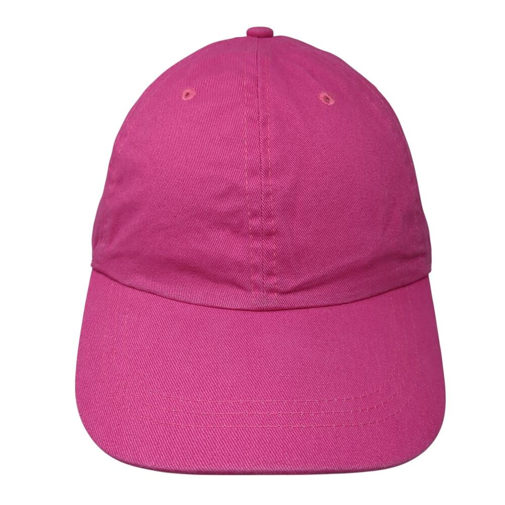 Joe Boxer Slideback Hat Solid Pink One Size Adjustable Outdoor Blank